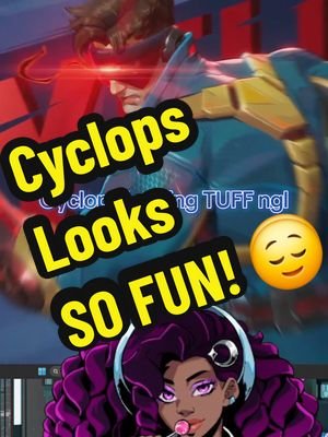 He does look like a lot of fun! 😌 #tiktokgrowthchallenge #marvelrivals #vtuber #cyclops 