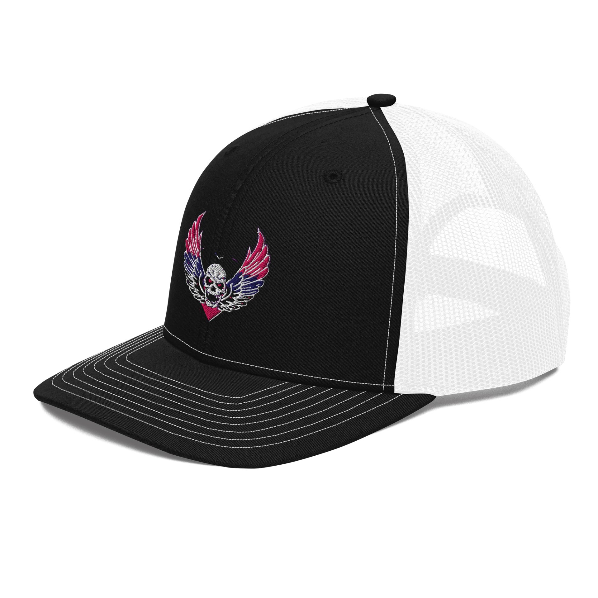 Winged Skull Trucker Hat product image (2)