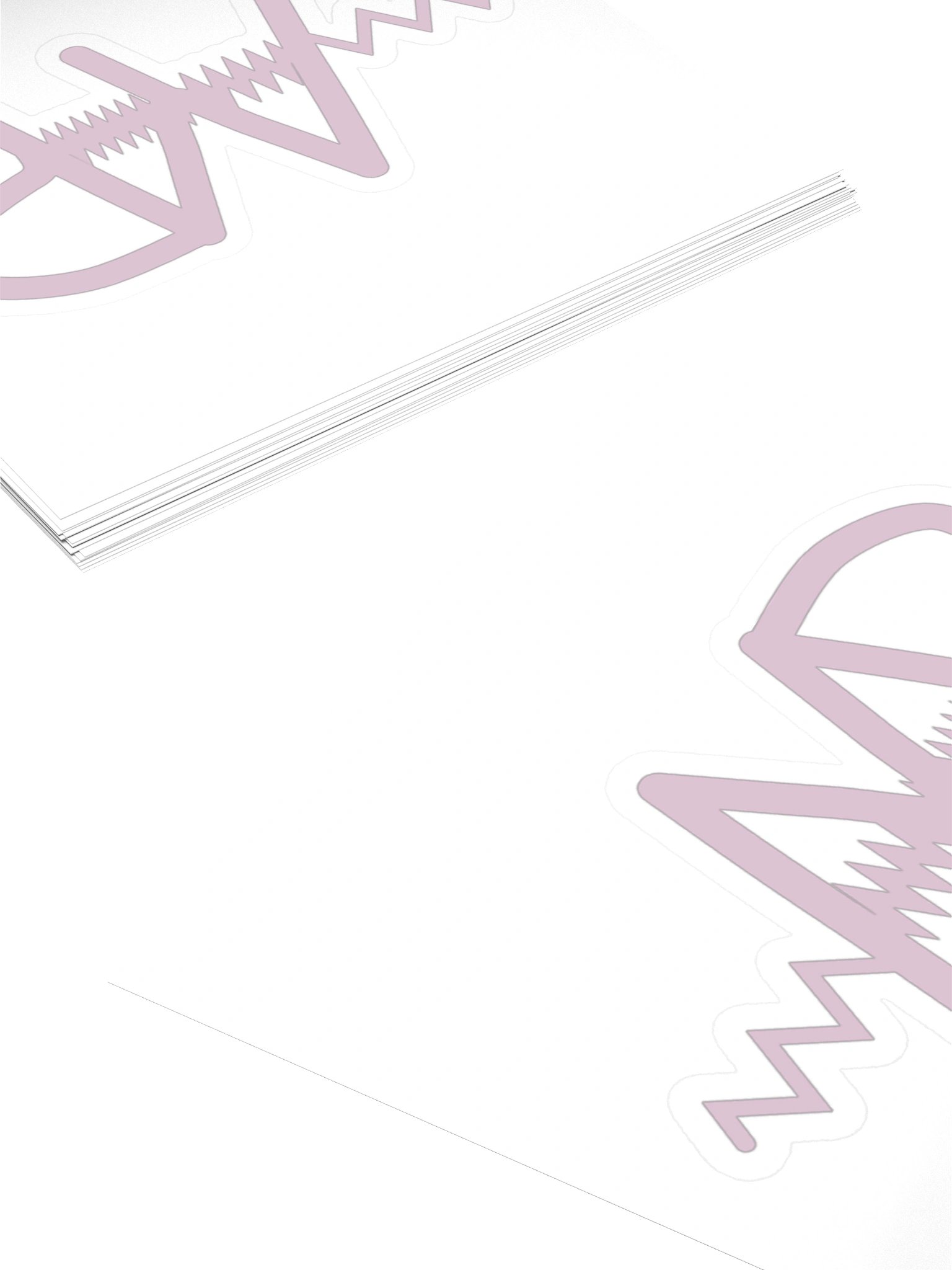 Mt. AMP Pink — Transfer Sticker product image (4)