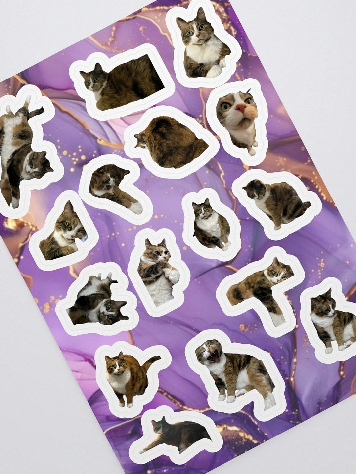 Mama Cat Sticker Sheet product image (1)