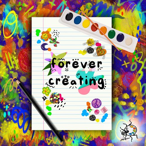 Doesn’t matter the supply, I’ll find a way create! 🎨🐞🖌️✨

#makerbugart #creativity #artsandcrafts #whimsymaxxing #toomanyhobbies