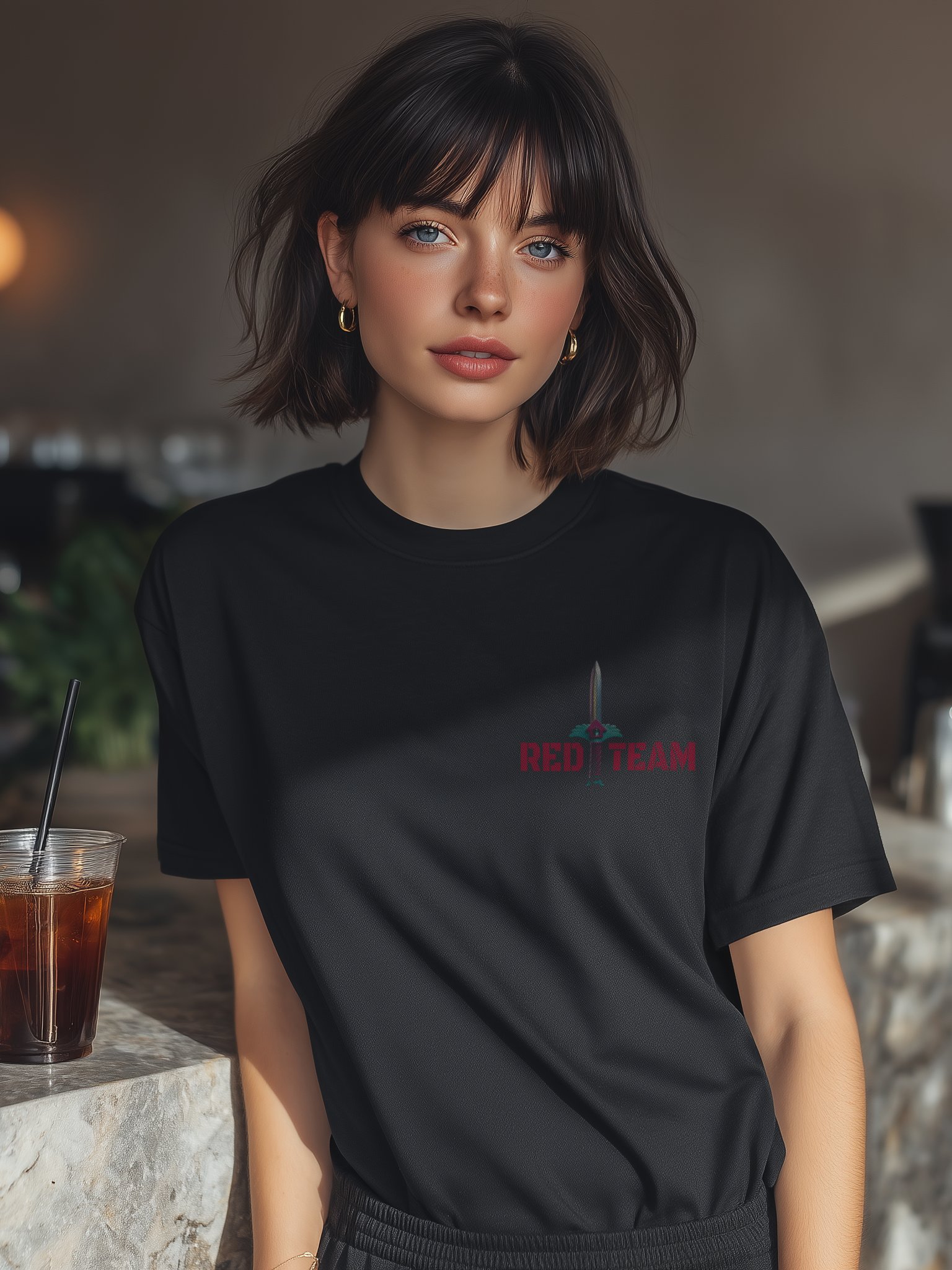 Red Team Squid Game TShirt product image (4)