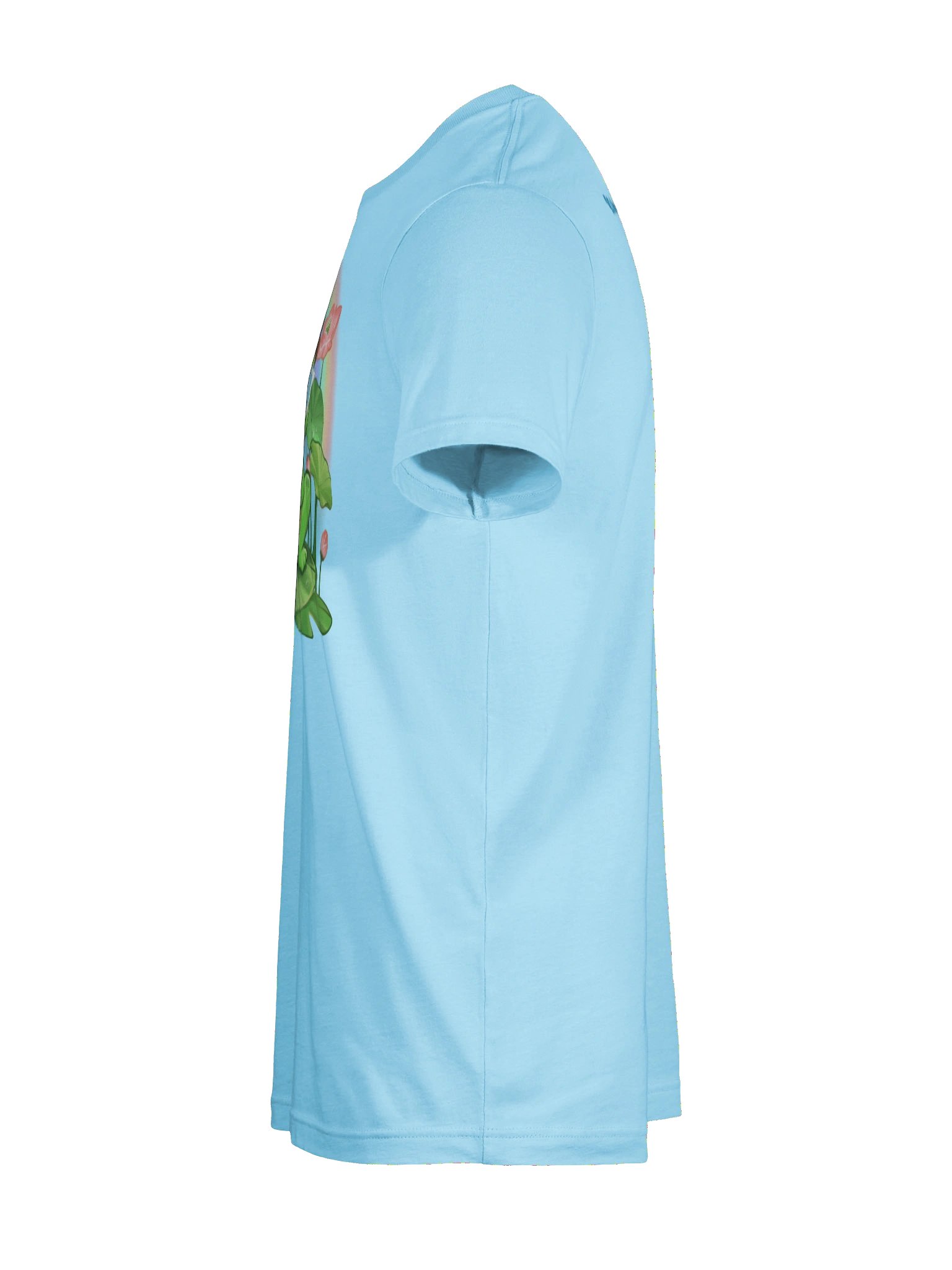 Pastel Frog T - Ocean Blue - "Wanna Sky Code?" on back product image (11)