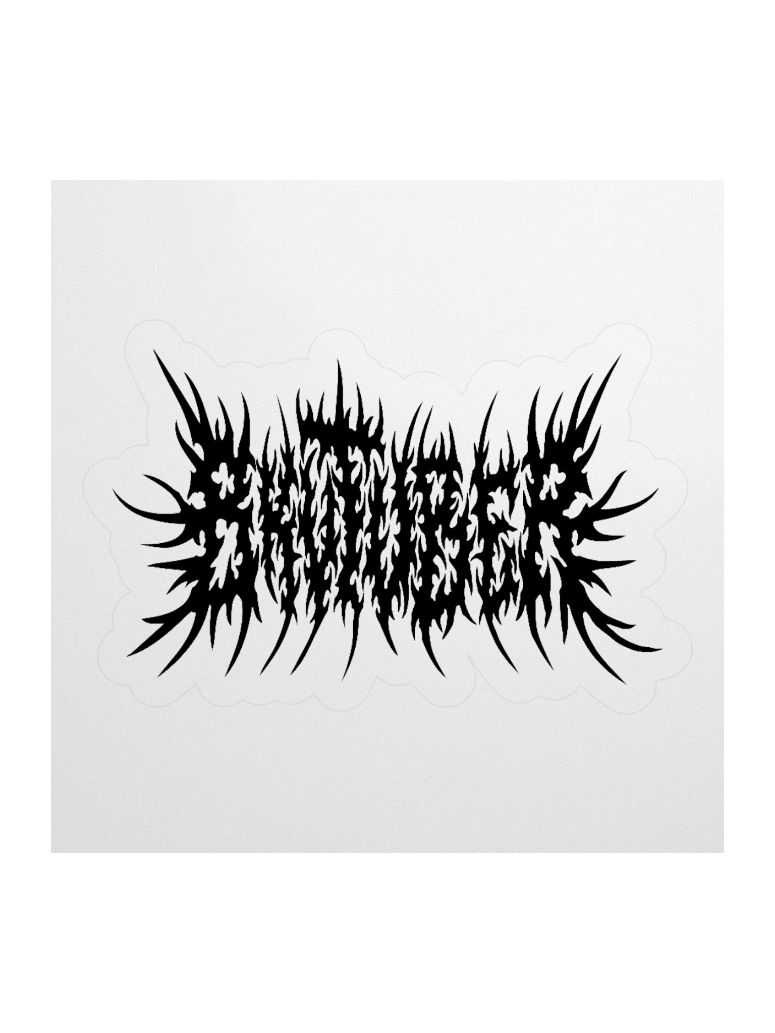 Unreadable Logo Sticker product image (2)