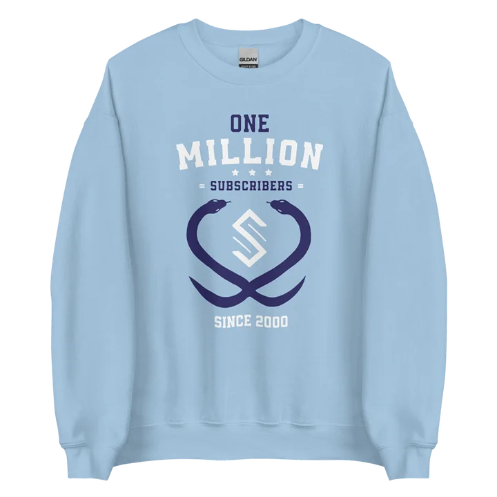 One Million Subscriber Pullover product image (1)