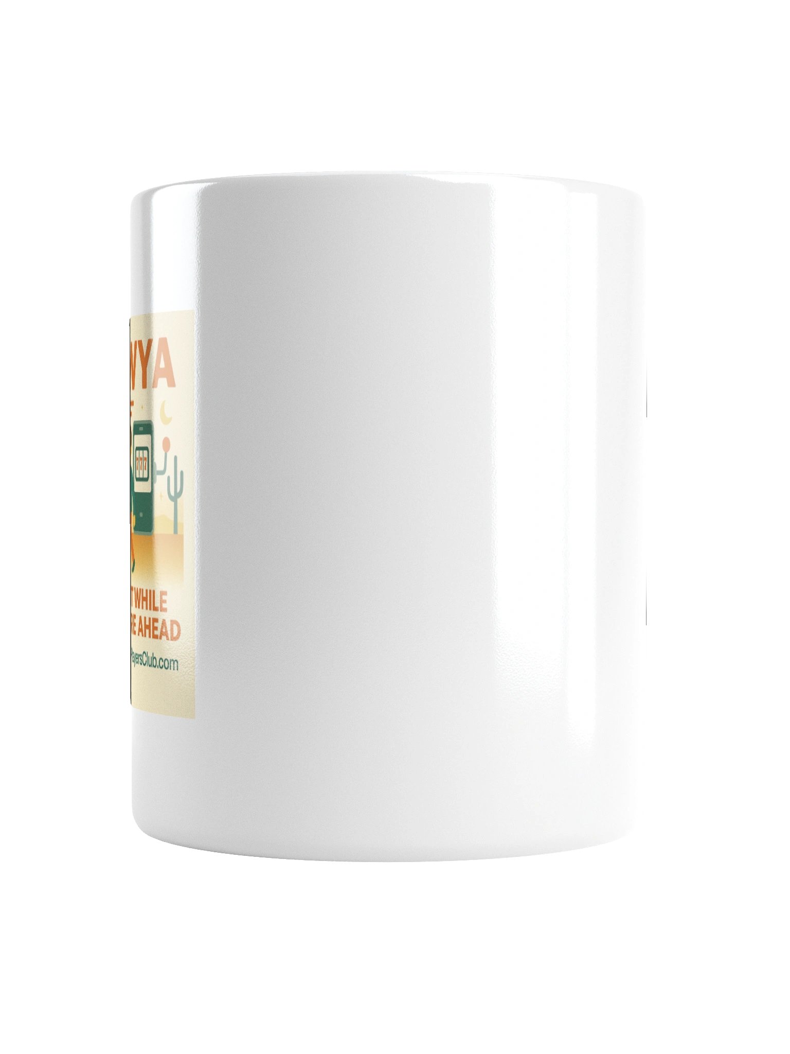 White Quit While You're Ahead Mug - Alt Version 2 product image (6)