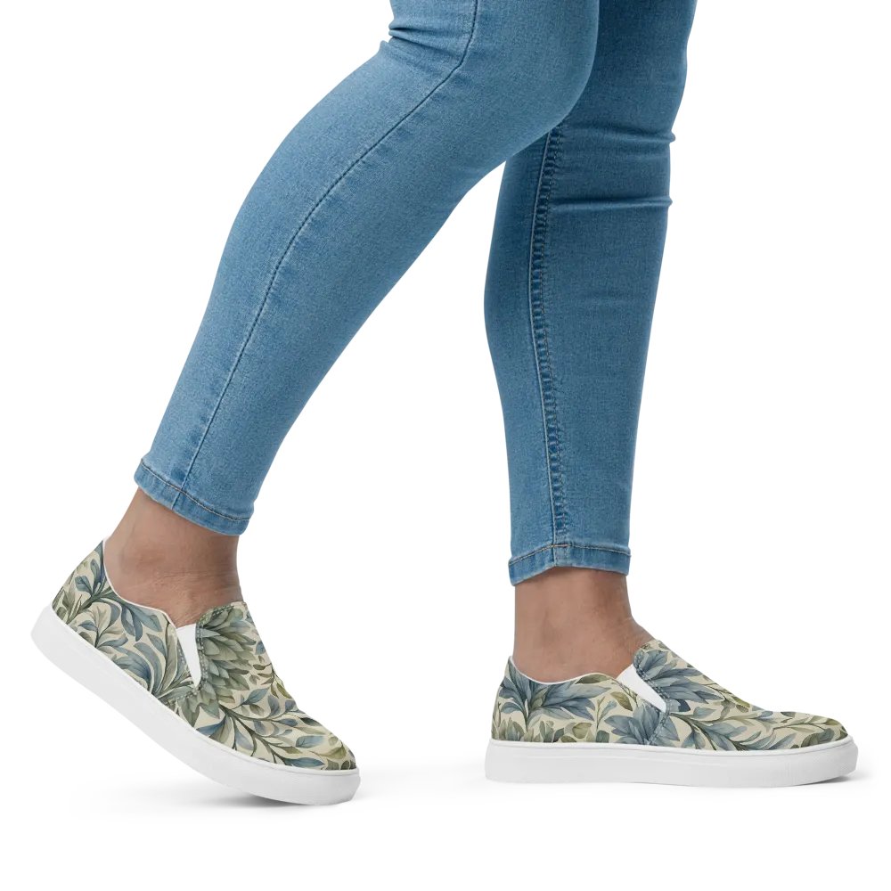 Botanical Bliss Slip-On Canvas Shoes product image (2)