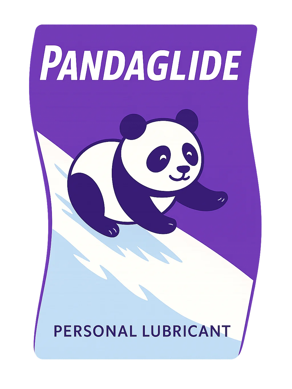 Panda Glide Sticker product image (1)