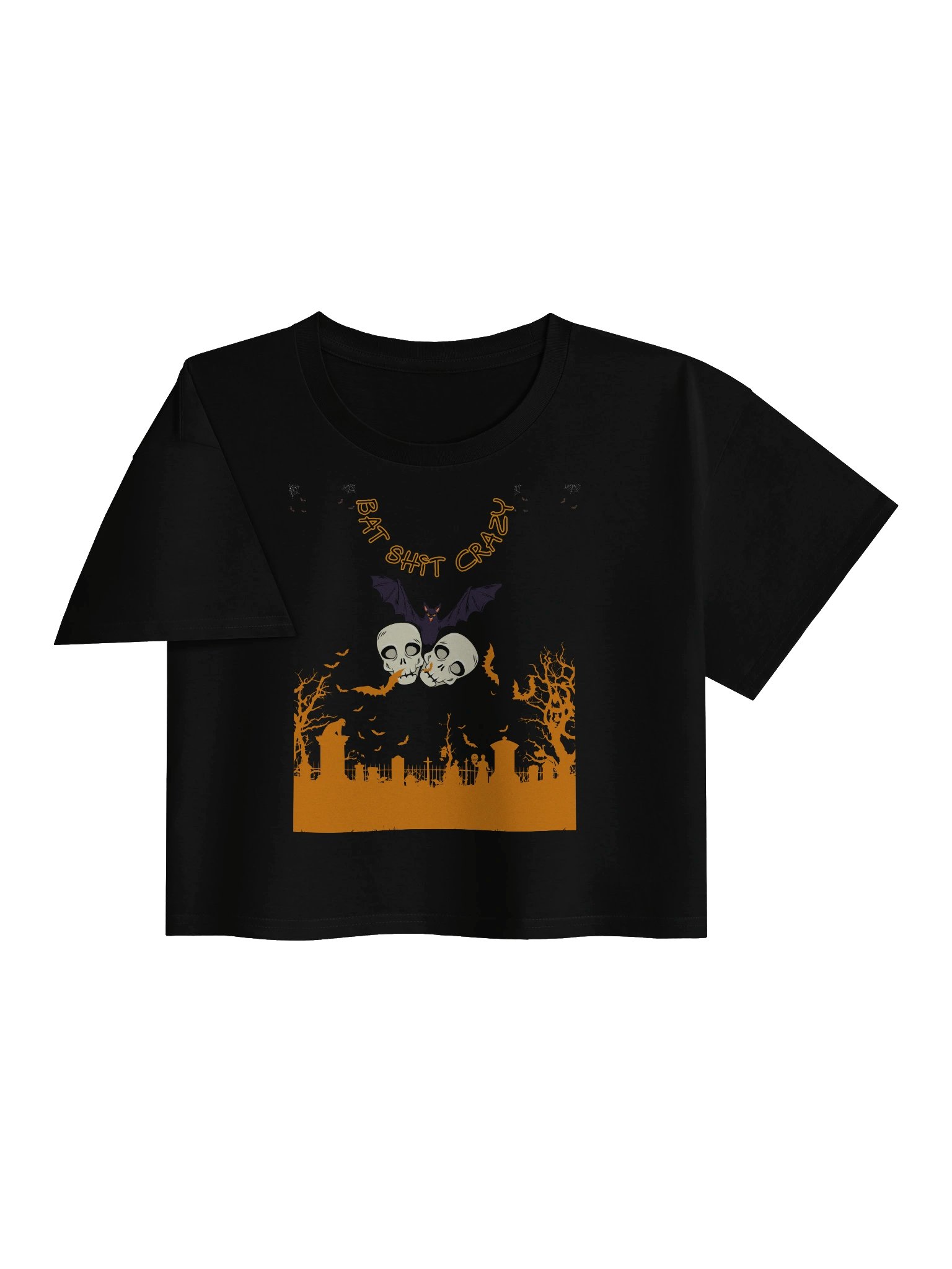 Bat Shit Crazy Crop Top product image (36)