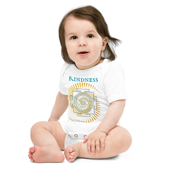 Mandala of Kindness Baby Onesie product image (4)