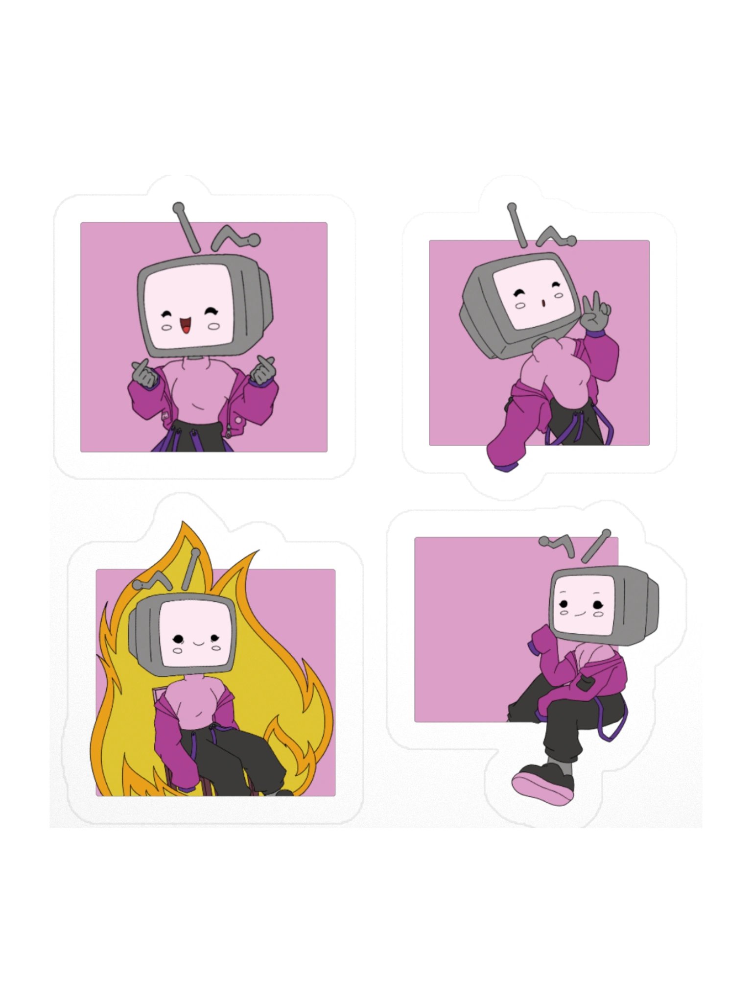 Livy Sticker Pack x4 product image (1)