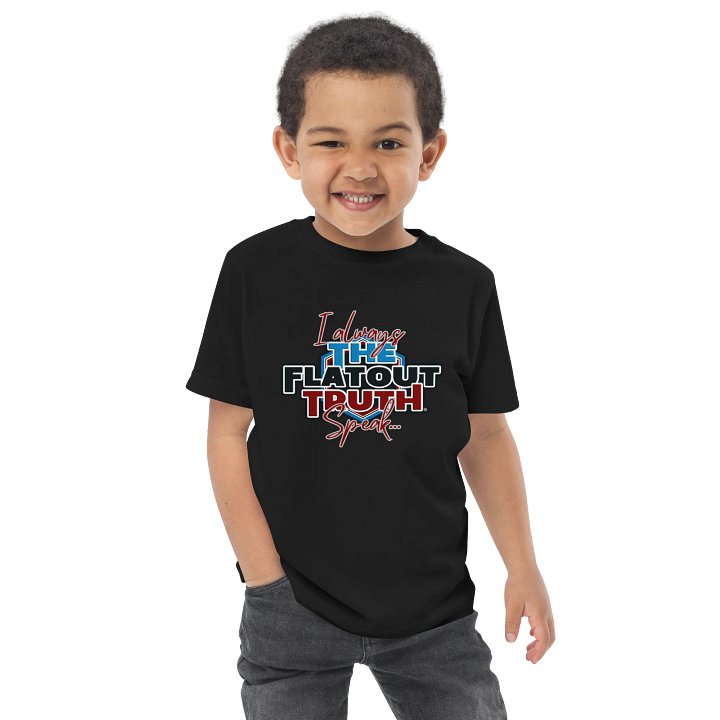 The Flat Out Truth Toddler Jersey Tee product image (1)