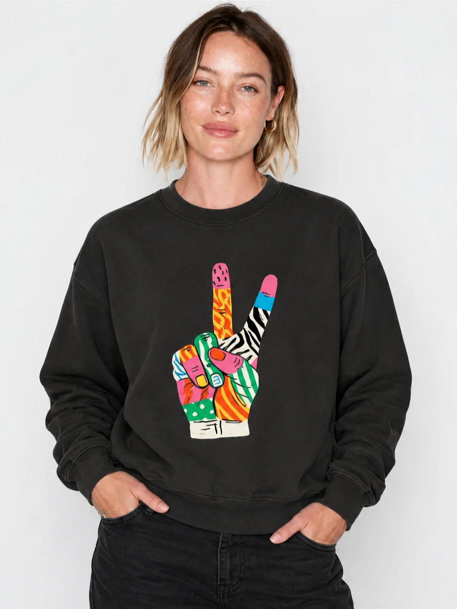 Peace Out Sweatshirt product image (10)
