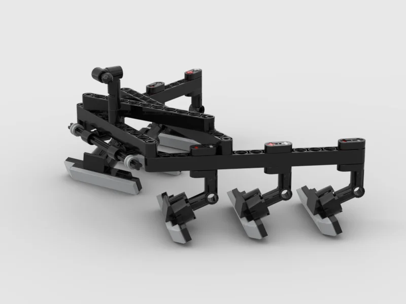 Plow for Working Tractor MOC Instructions product image (1)