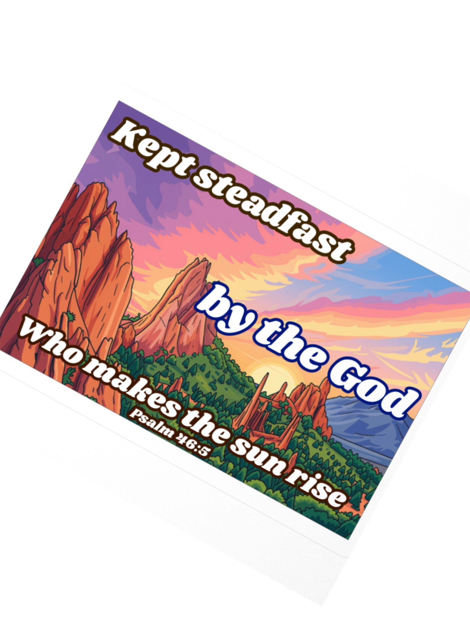 Kept Steadfast Sticker product image (2)