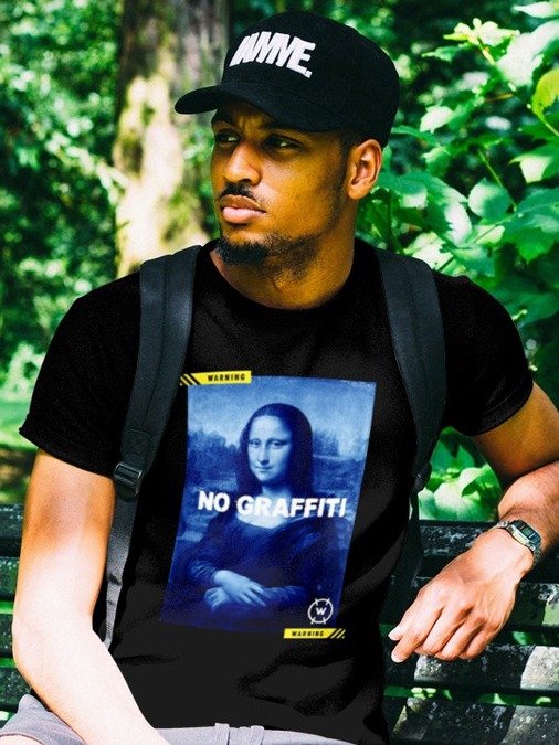Mona Lisa No Graffiti Tee product image (2)