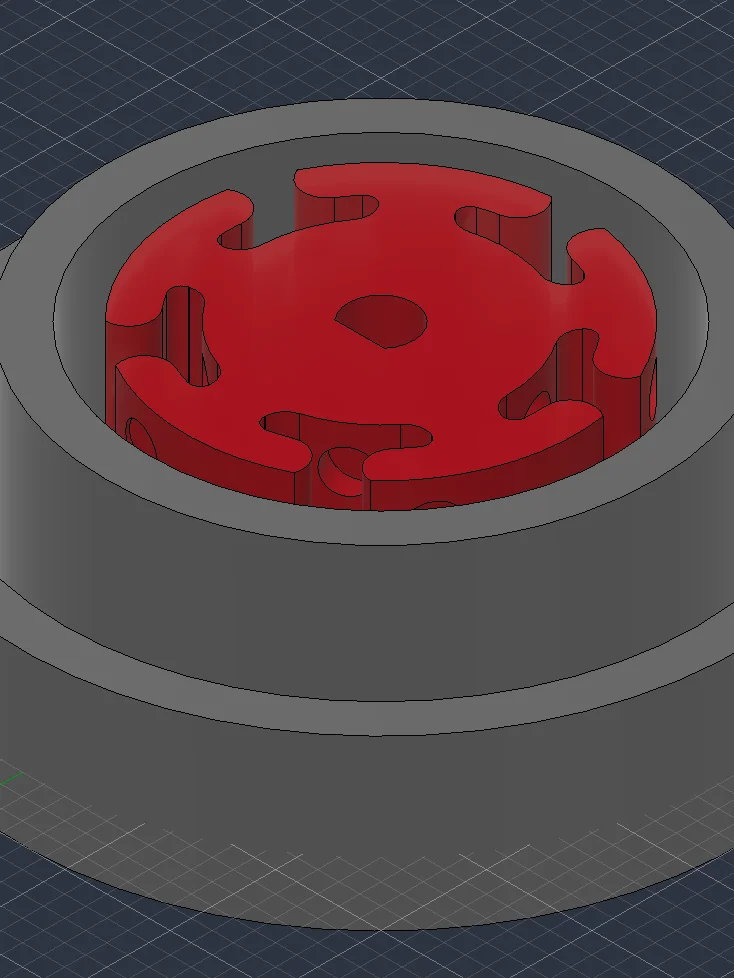 22mm Antweight Combat Robot Wheel Mold product image (2)