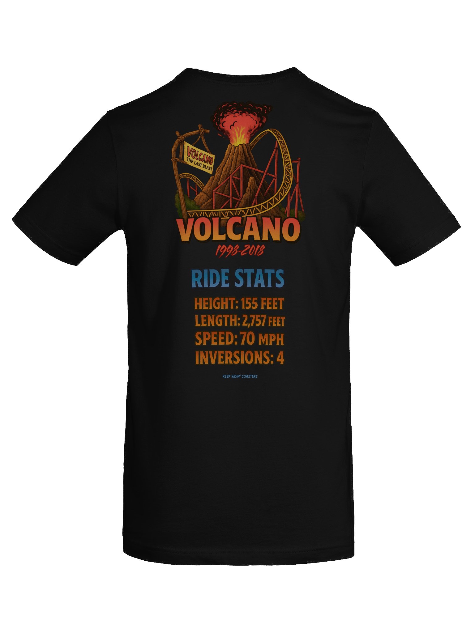Volcano - The Blast Coaster Tee product image (8)