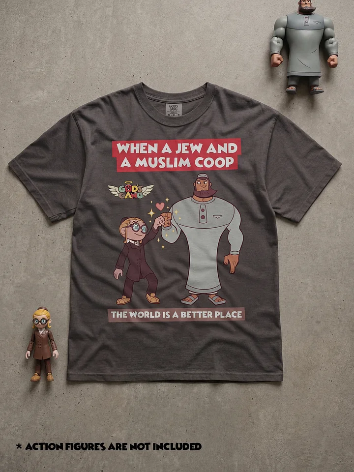 When a Jew and a Muslim COOP | God's Gang Tee product image (1)