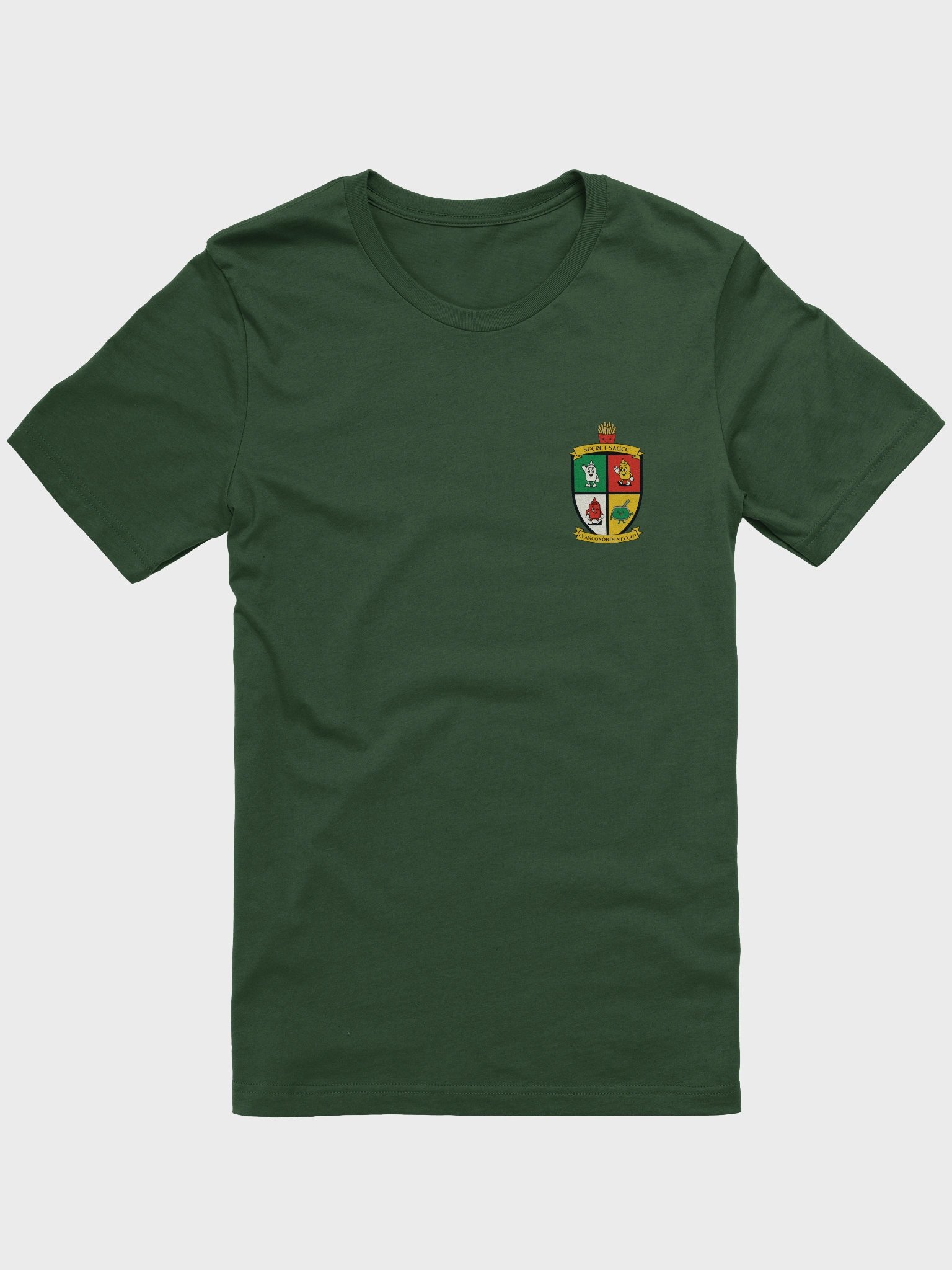 Wasabi Warrior Chibi Tee | Front Crest + Full Back Print product image (4)