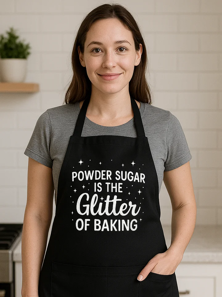 Glitter of Baking Organic Apron product image (2)