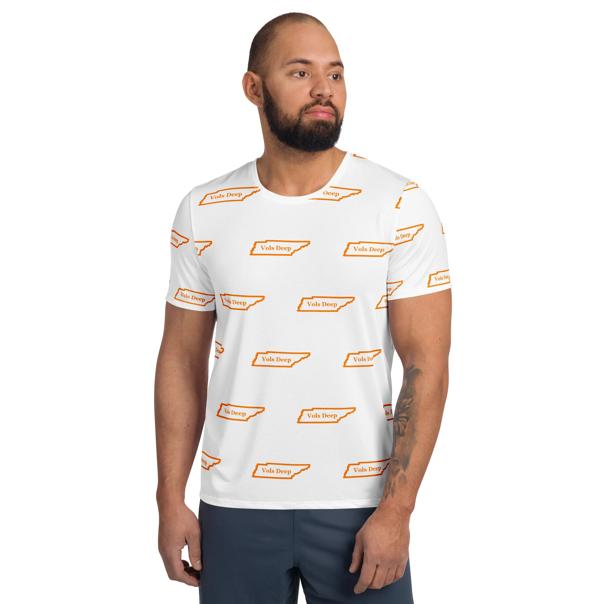 Tennessee Outline All-Over Athletic Tee product image (1)