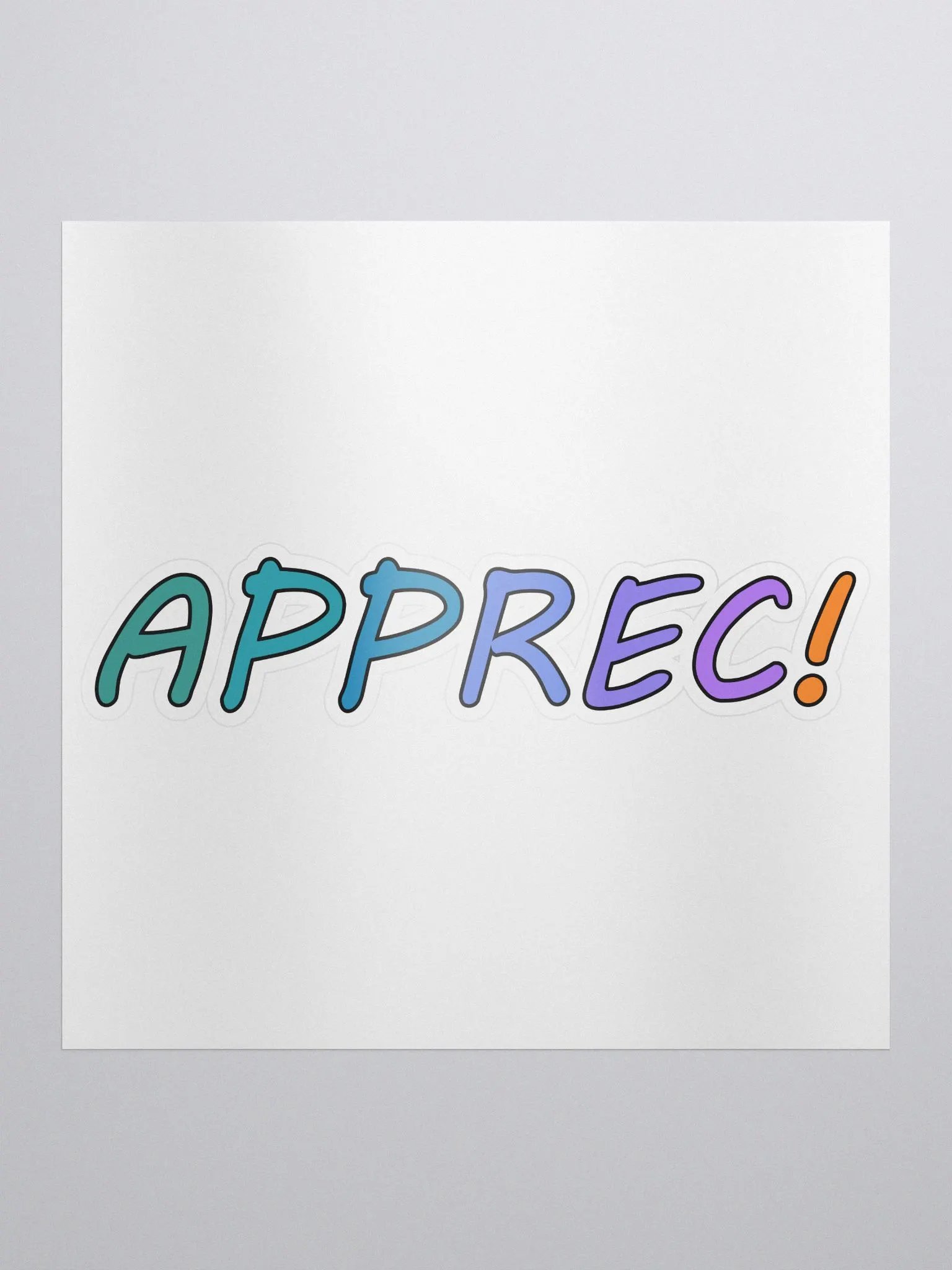 APPREC! STICKER product image (2)