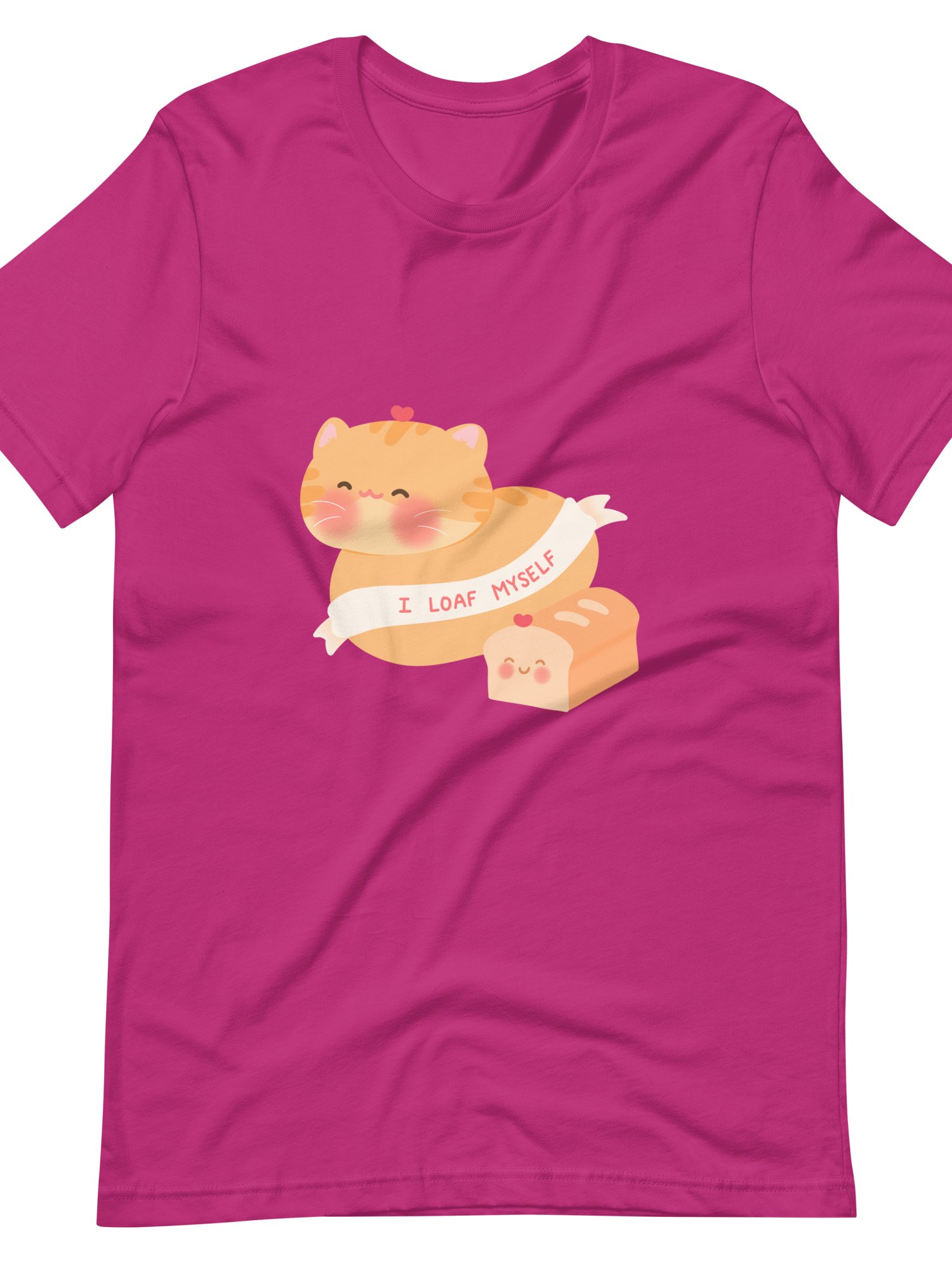 I Loaf Myself Soft Cotton Unisex T-shirt product image (1)