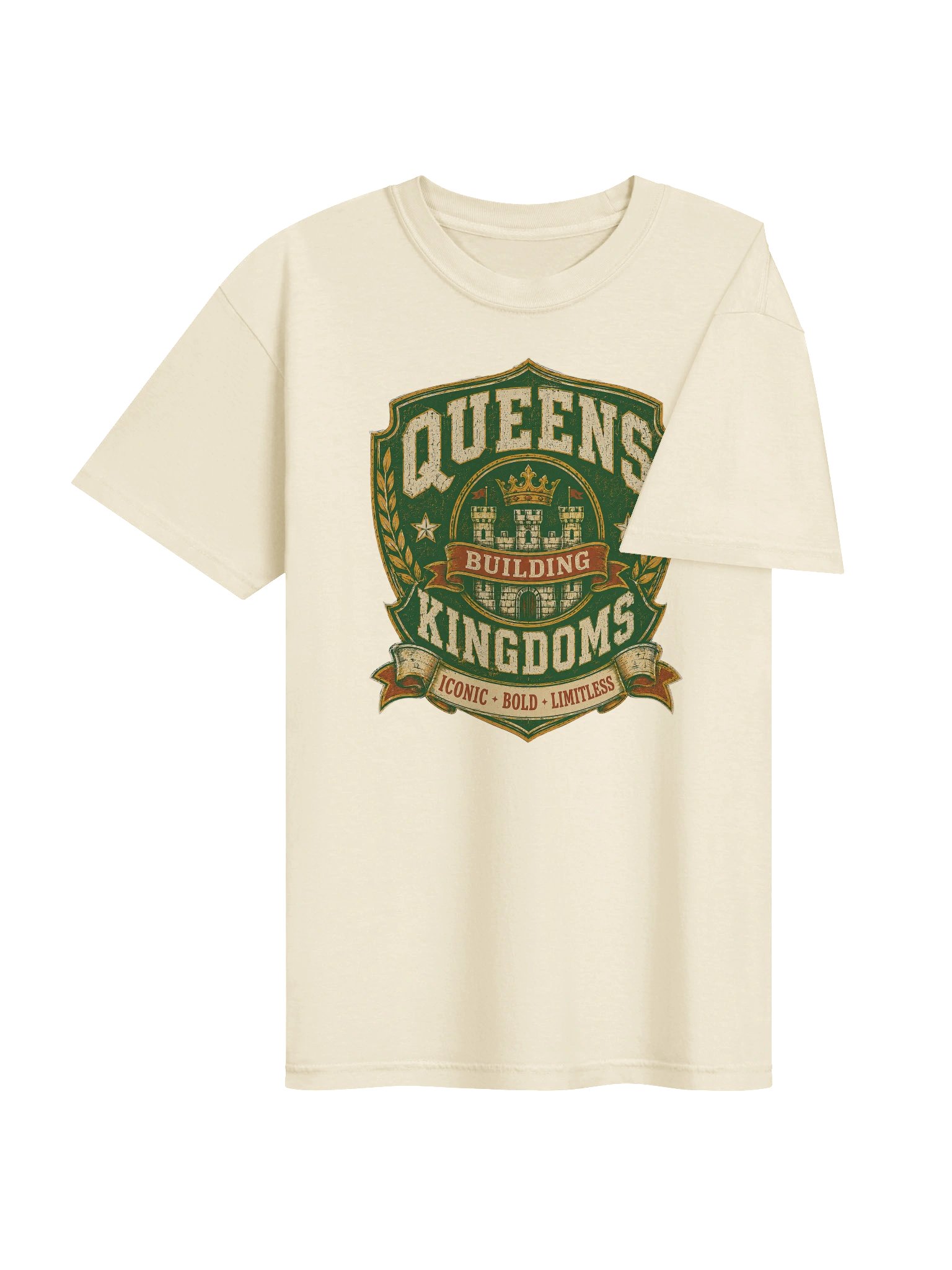Queens Building Kingdoms Royal Crest Premium T-Shirt product image (21)