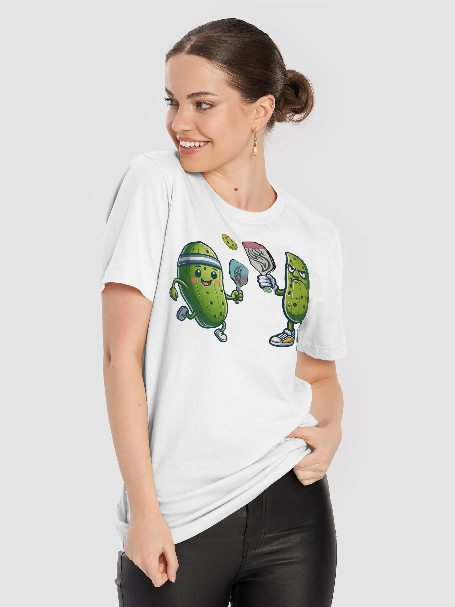 Pickleball Battle Whimsical Tee product image (5)