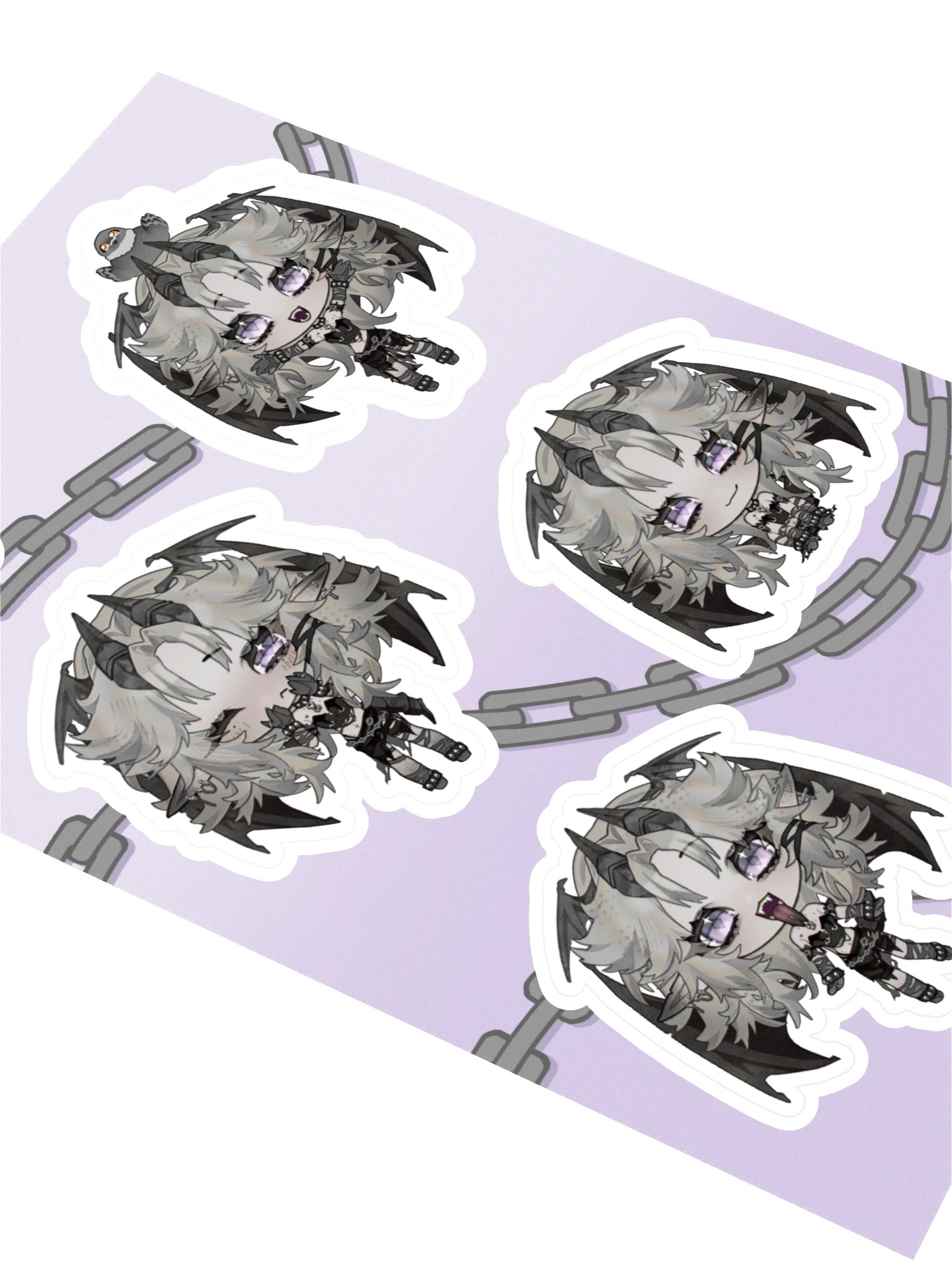 Odessa Chibi Sticker Sheet product image (2)