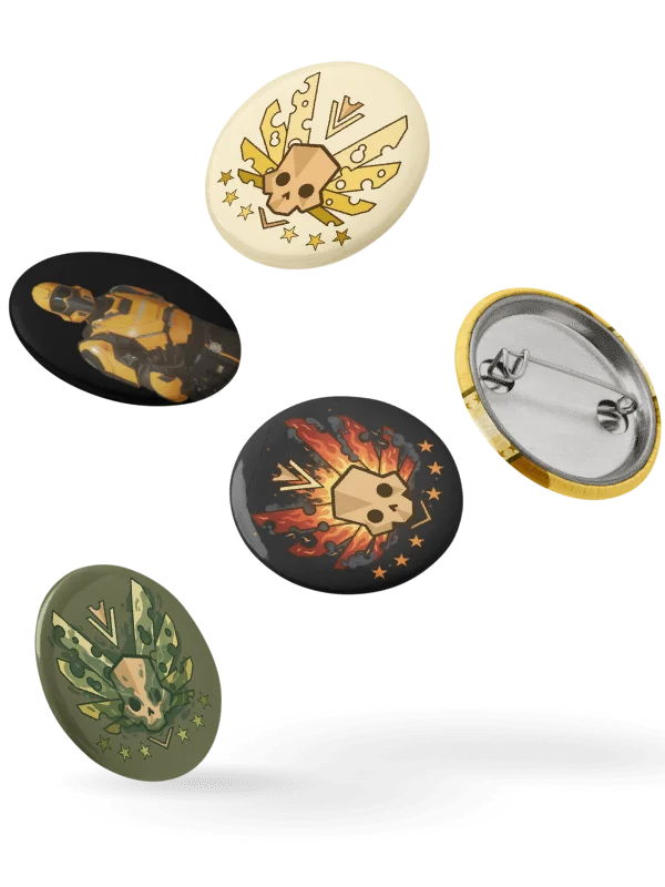 Cheesediver Button Pins product image (3)