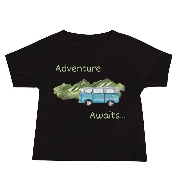 Adventure Awaits Camper Baby T-Shirt product image (1)