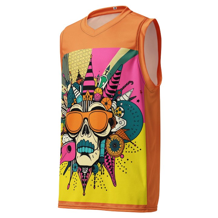 SpectraSkull All-Over Basketball Jersey product image (1)