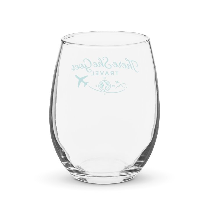 There She Goes - Stemless Wine Glass product image (2)