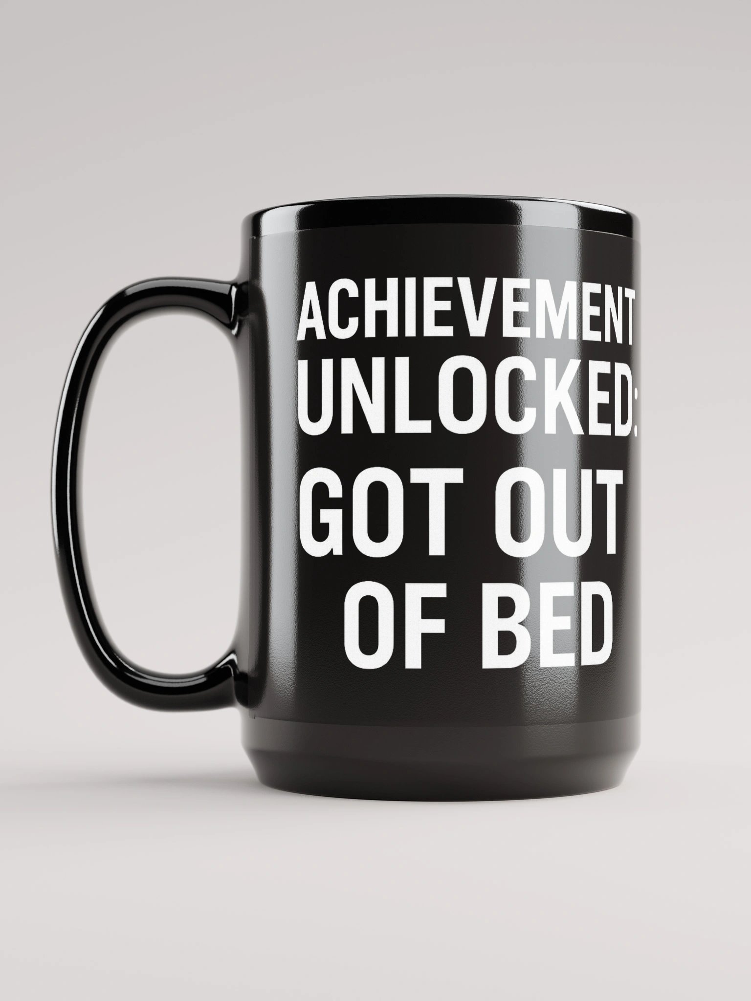 Achievement Unlocked: Got Out of Bed – Gamer Mug product image (1)