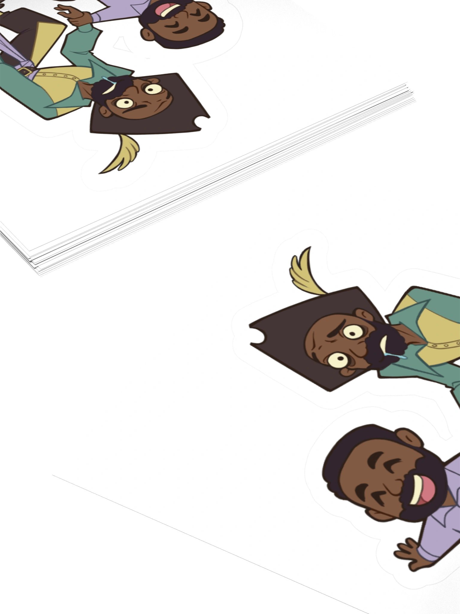 Clark & Cap'n Clark - Backrooms Inspired Sticker product image (7)