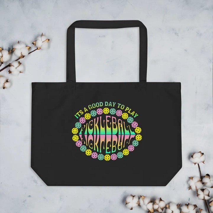 It's A Good Day To Play Pickleball Tote Bag product image (2)