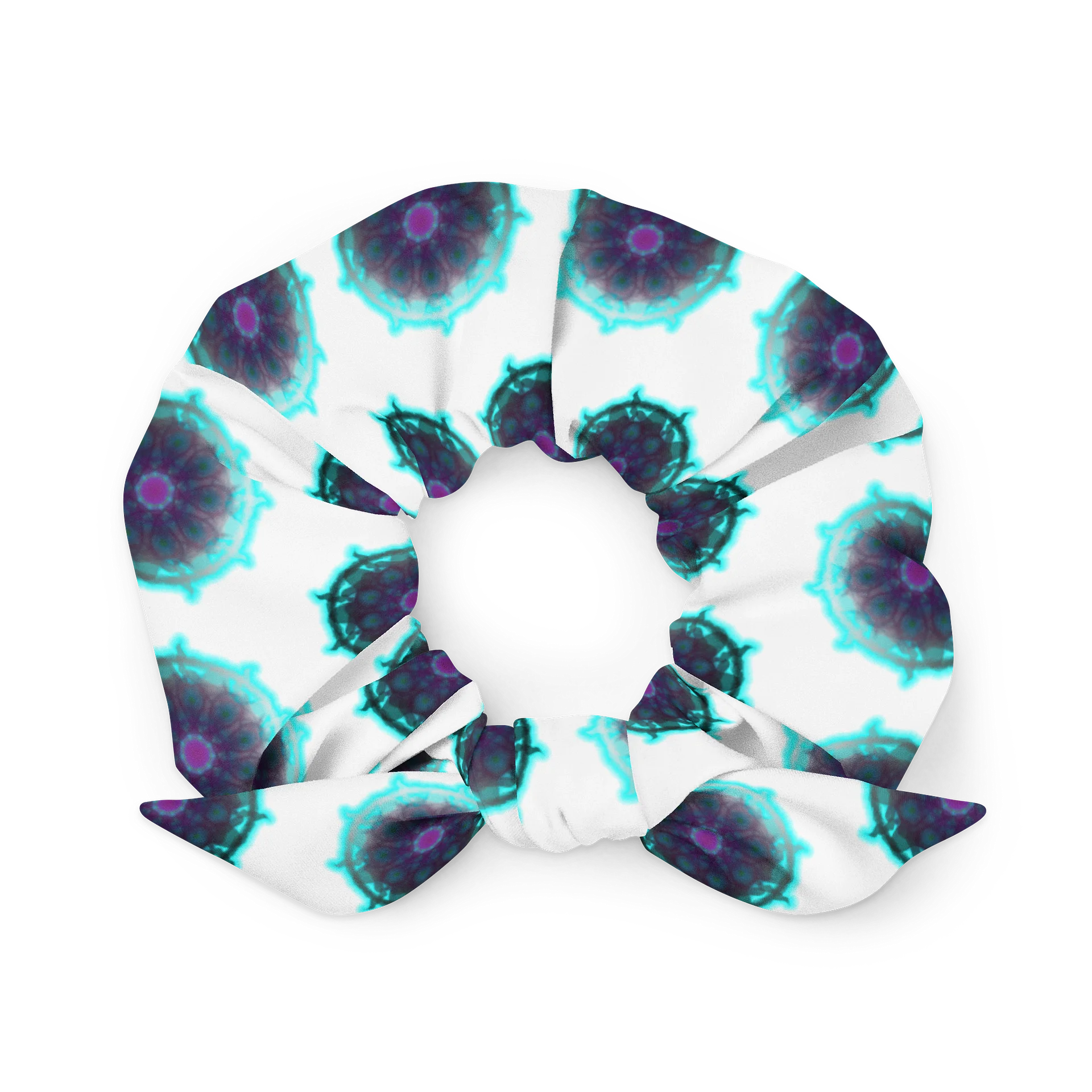 Neon Bloom Scrunchie product image (1)