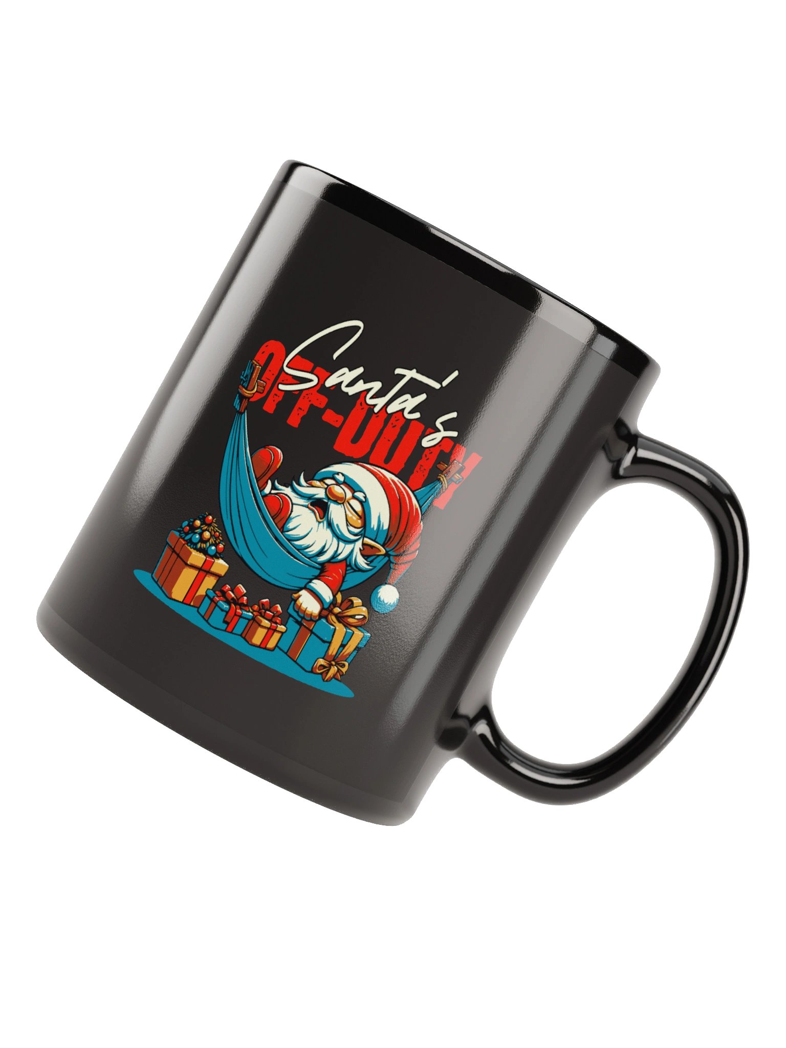 Santa Off-Duty: The Perfect Christmas Mug for Coffee Lovers product image (7)