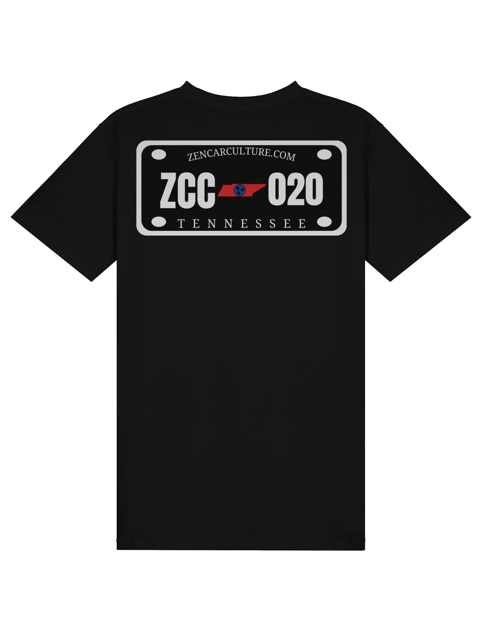 ZCC Tennessee License Plate Premium Tee product image (1)