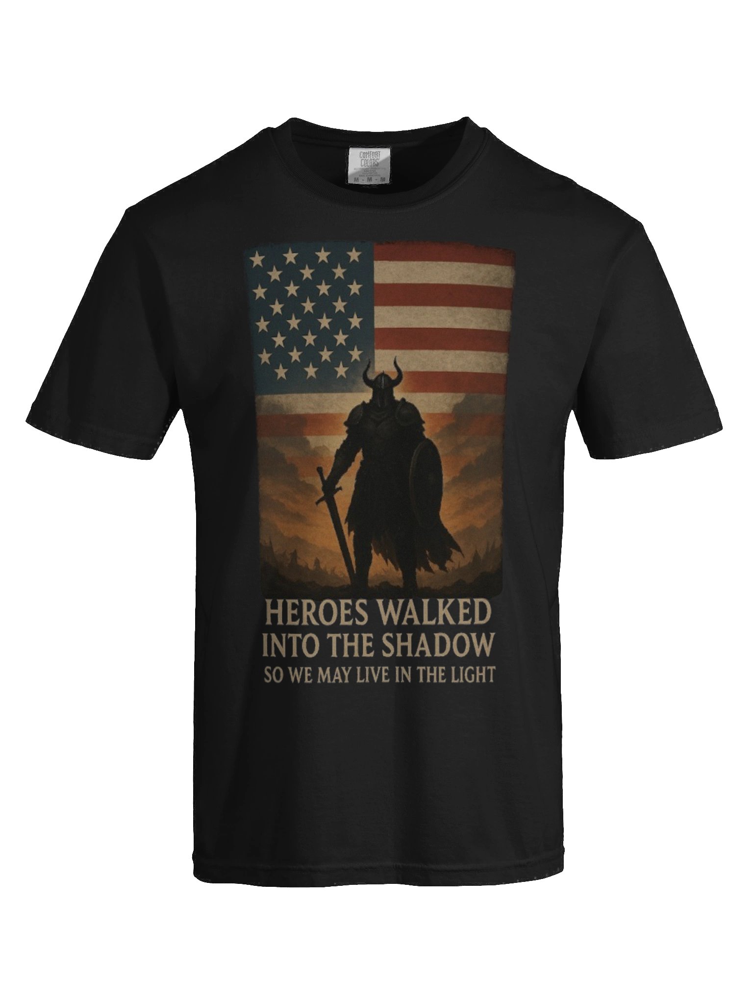 Heroes Walked into the Shadow Tee product image (42)