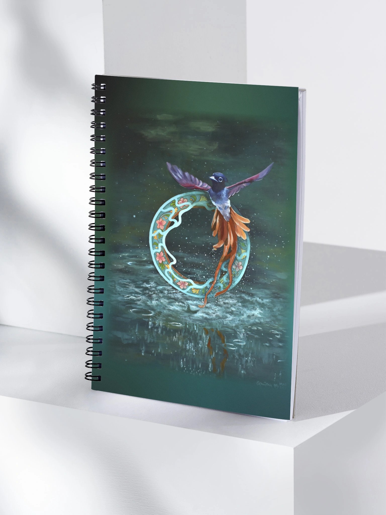 "Float/Flight (Yin-Yang)" - Notebook product image (4)