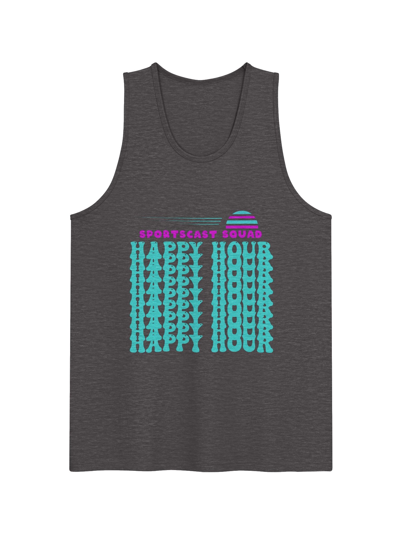 HAPPY HOUR VIBES Cotton Heritage Men's Premium Tank Top product image (1)