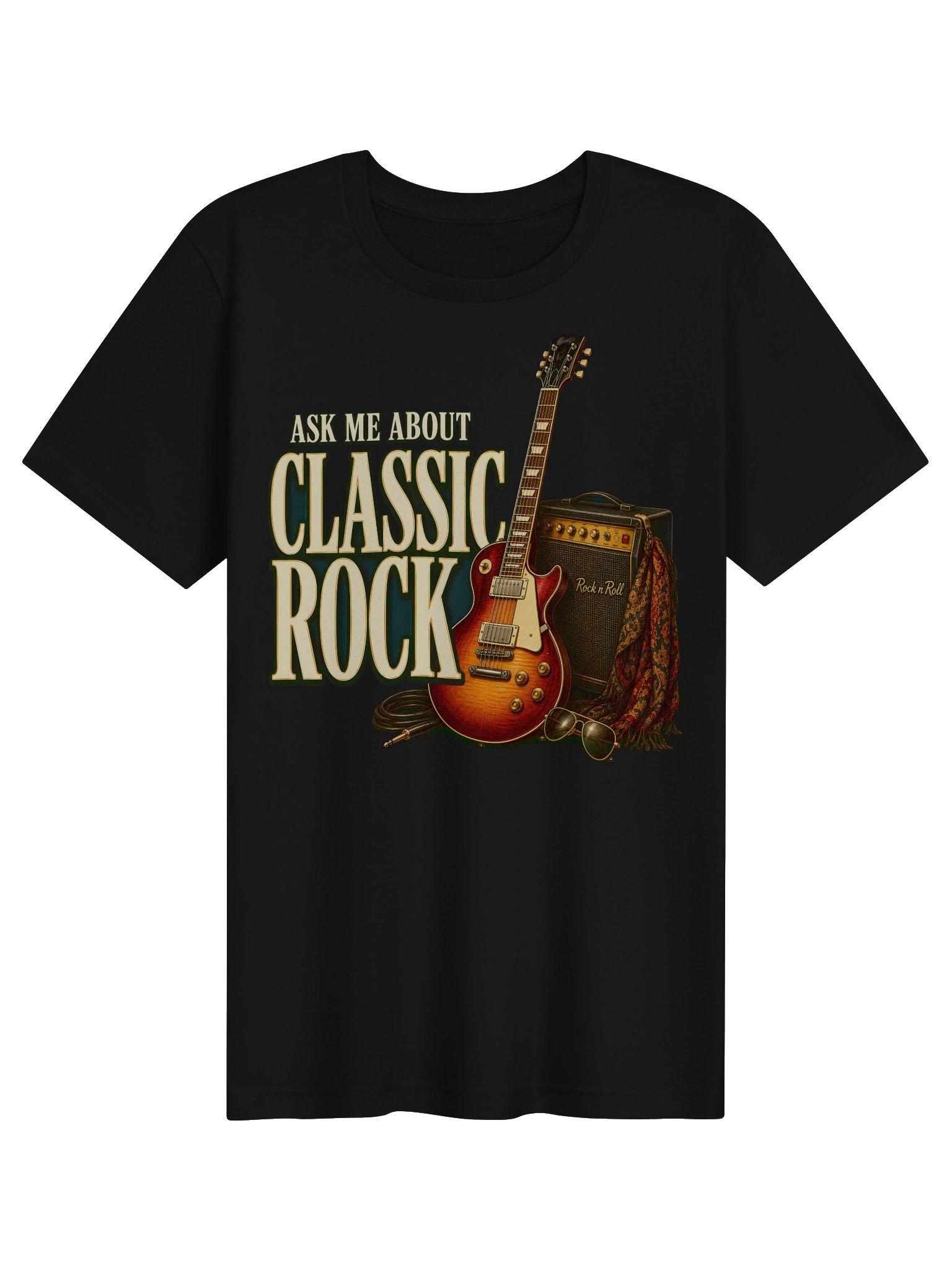 Ask Me About Classic Rock Tee product image (1)
