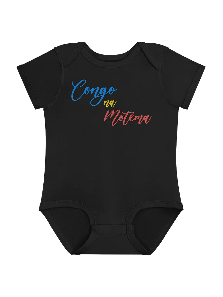 "Congo Na Motema" Baby Onesie product image (1)
