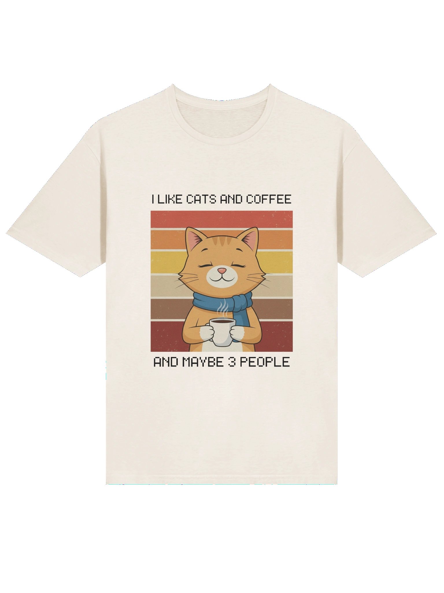 Cozy Cat Coffee T-Shirt product image (19)