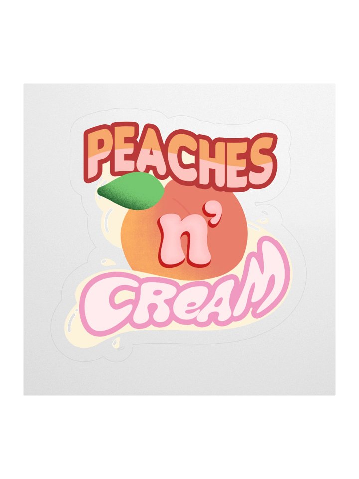 Peaches n Cream Sticker product image (3)