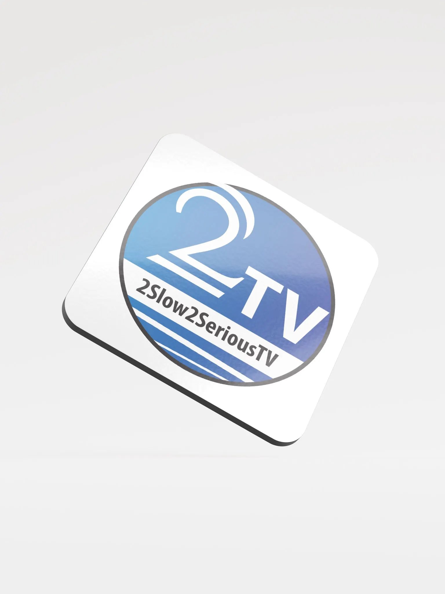 2slow Logo Coaster - Blue product image (1)