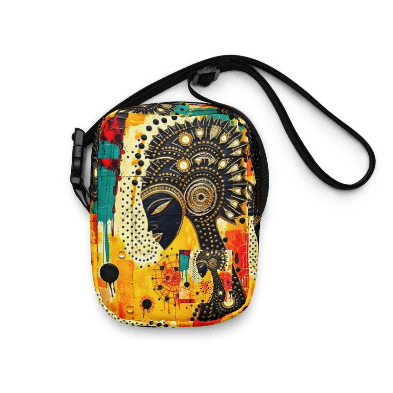 Yogi Muse Abstract Art Painted Crossbody Bag product image (10)